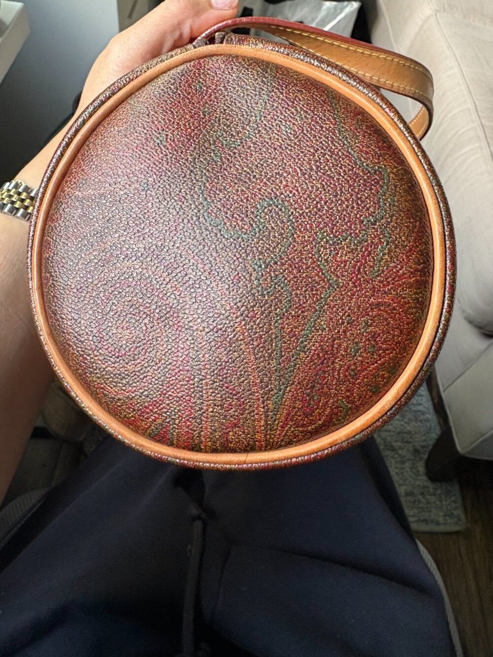 Etro Paisley Barrel Bag - Picture 6 of 8